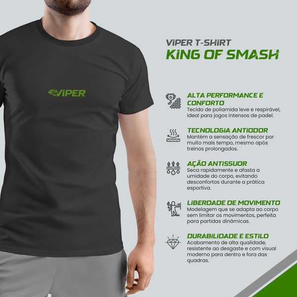 Tech T-Shirt King of Smash - Viper©